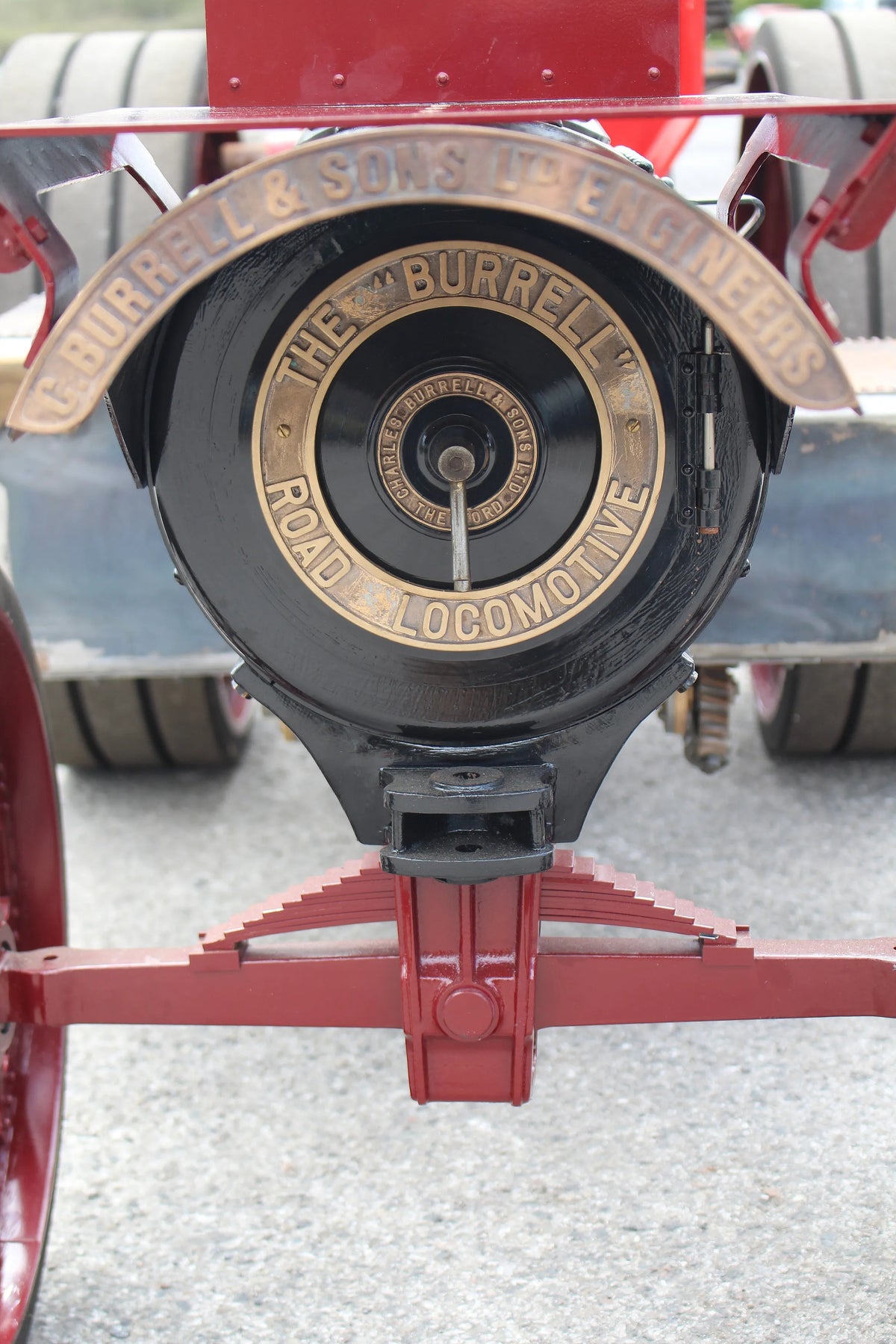 4 inch scale part-built Burrell 8nhp DCC Showmans engine