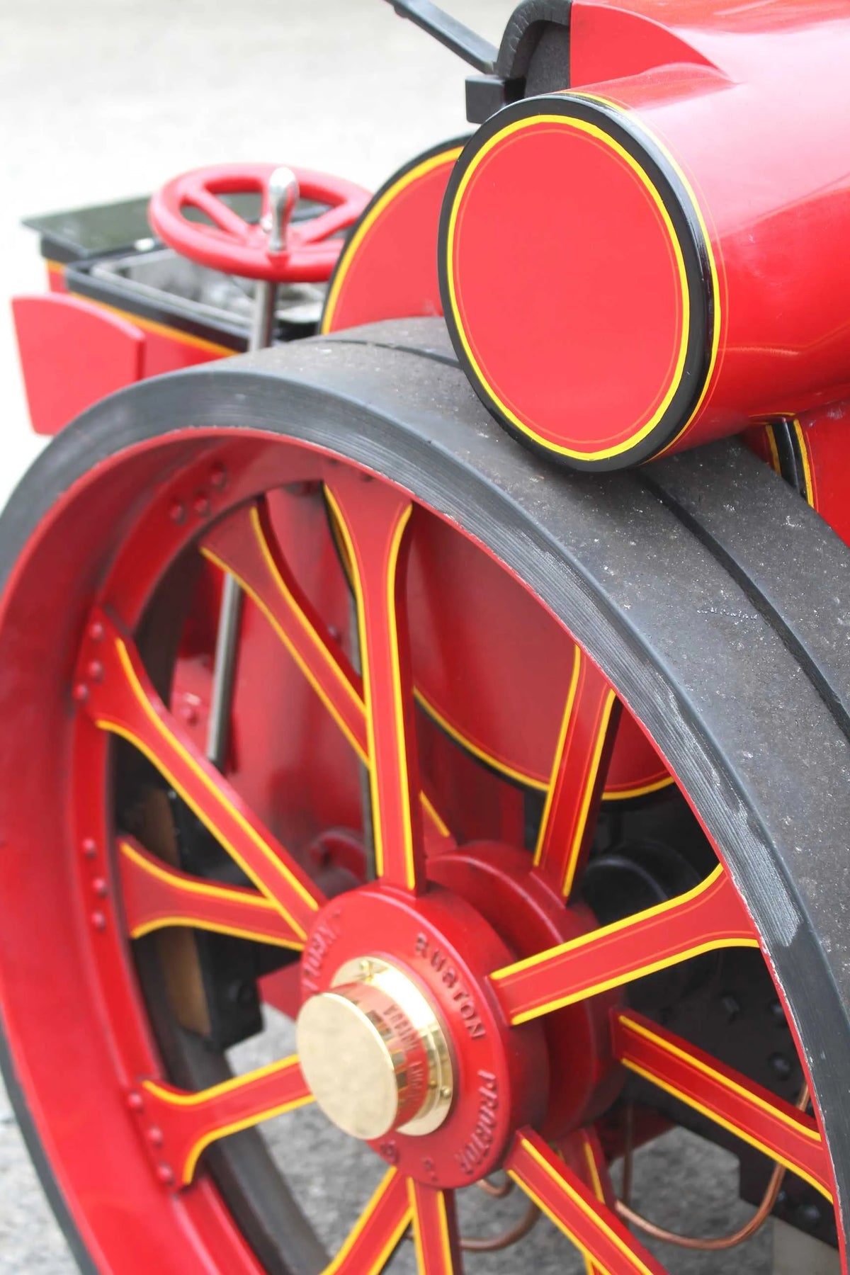 6 inch scale Ruston Proctor SD steam tractor