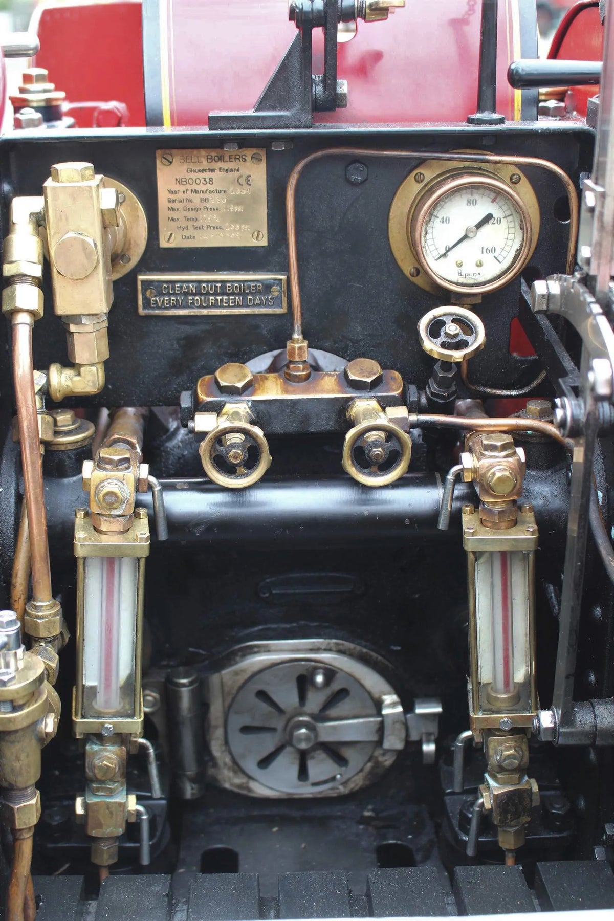 6 inch scale Ruston Proctor SD steam tractor