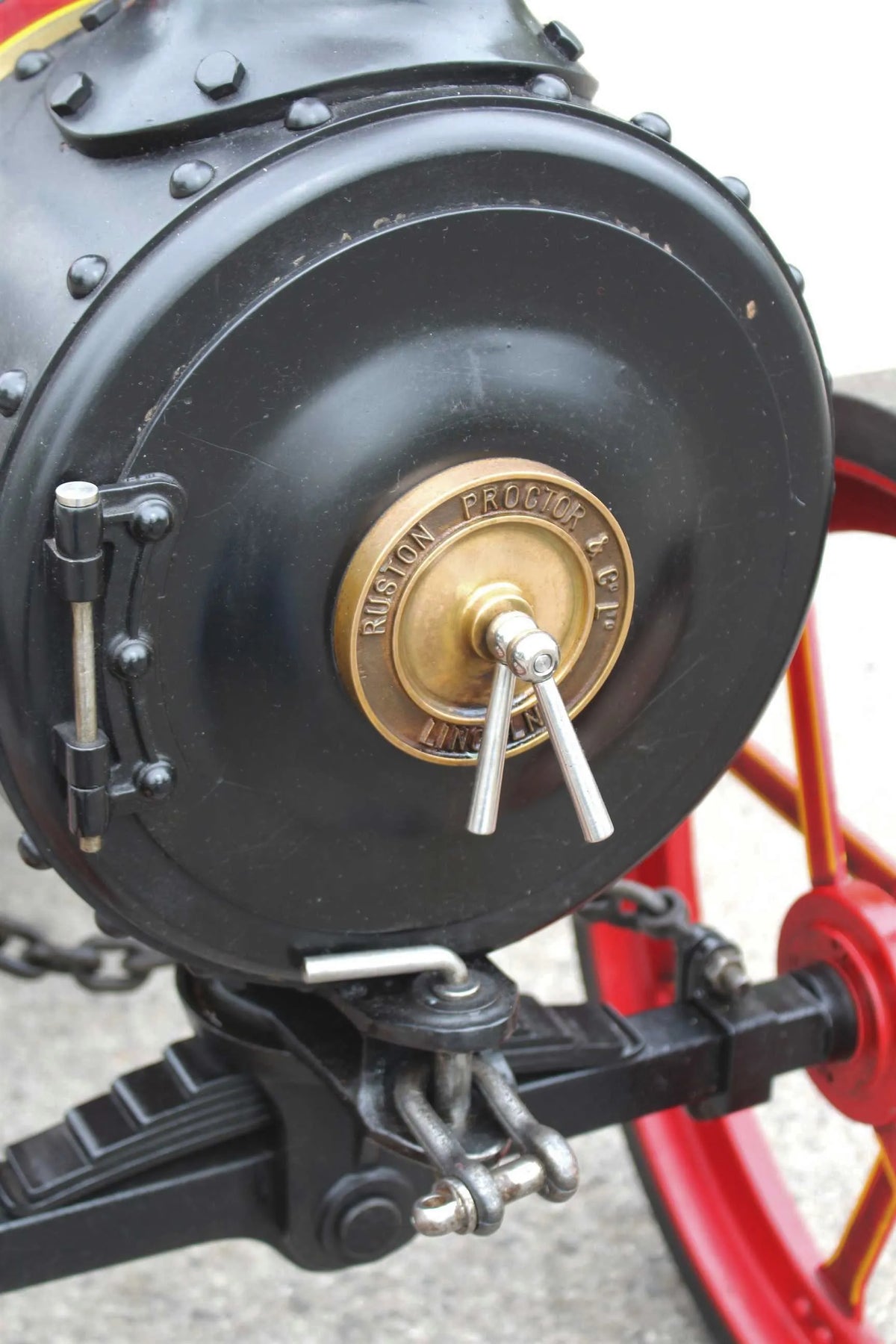 6 inch scale Ruston Proctor SD steam tractor