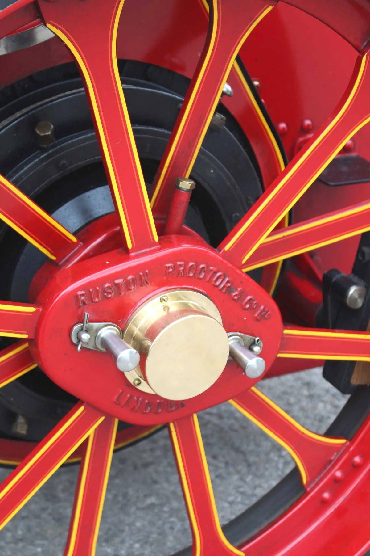 6 inch scale Ruston Proctor SD steam tractor