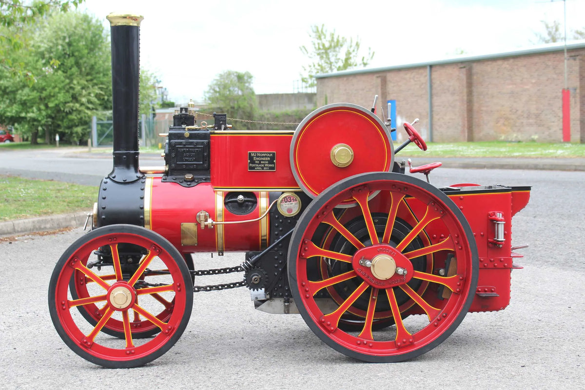 6 inch scale Ruston Proctor SD steam tractor