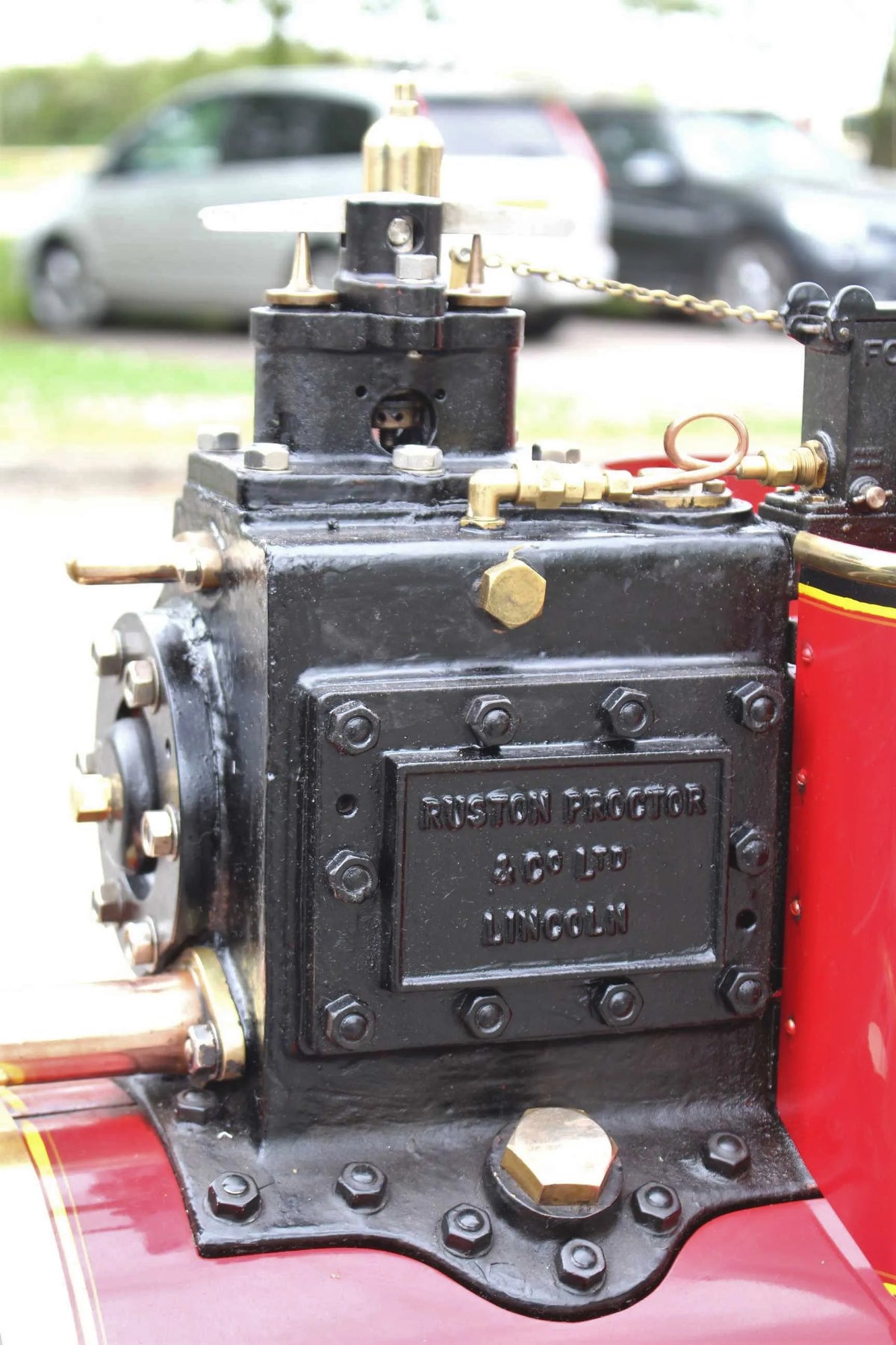 6 inch scale Ruston Proctor SD steam tractor