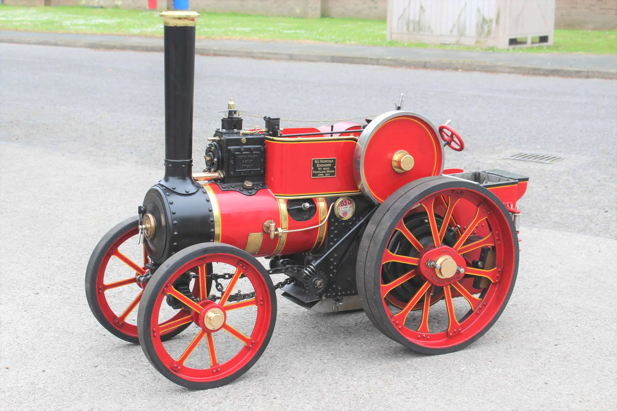 6 inch scale Ruston Proctor SD steam tractor