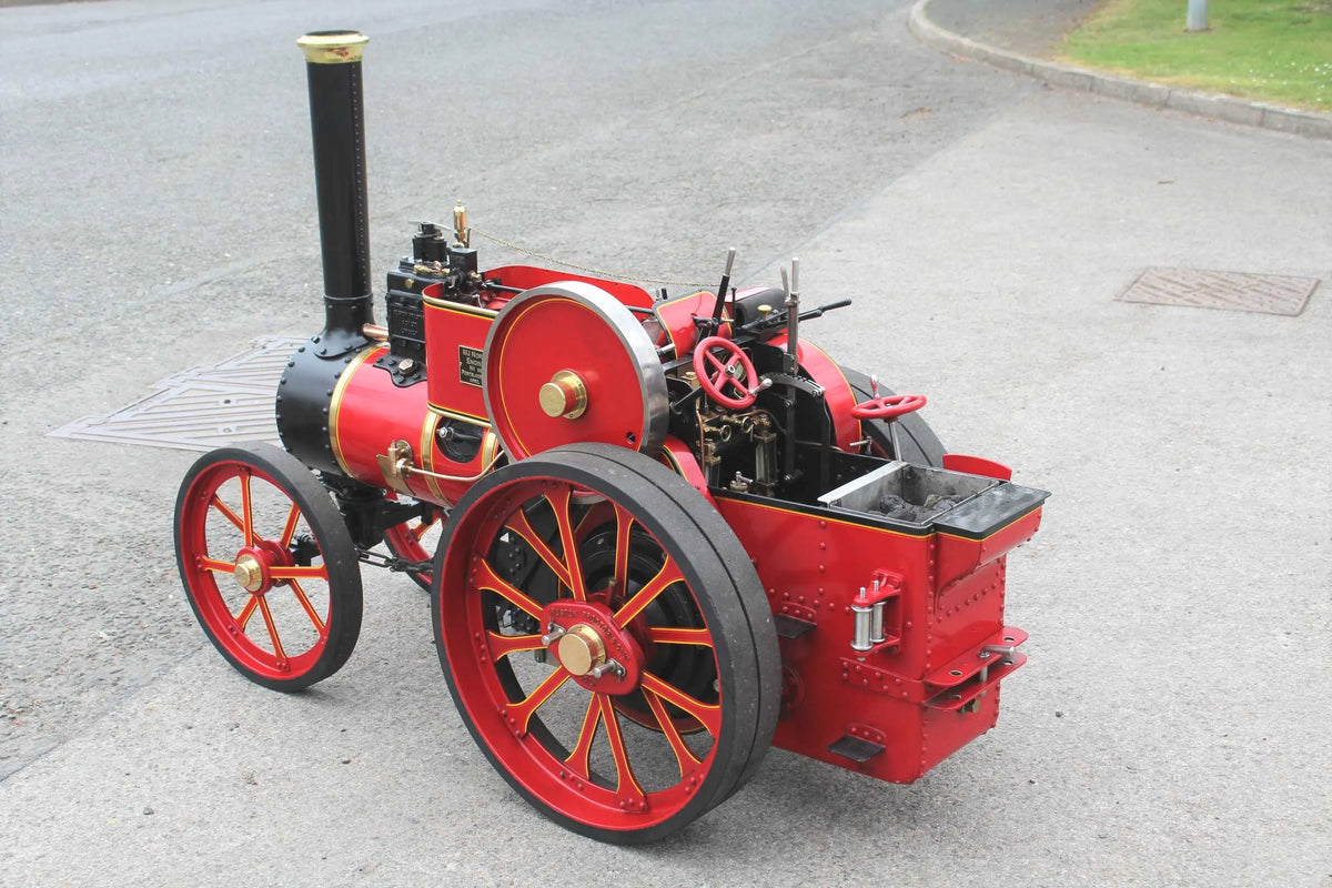 6 inch scale Ruston Proctor SD steam tractor