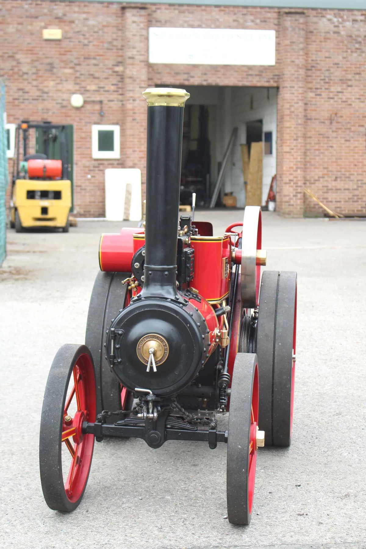 6 inch scale Ruston Proctor SD steam tractor