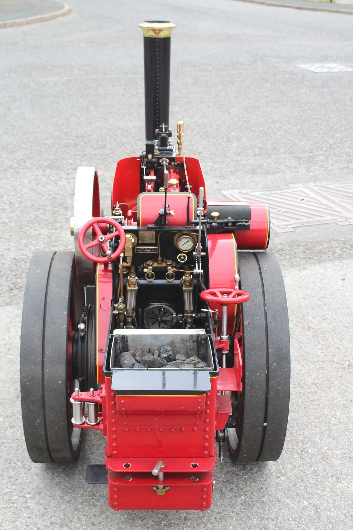 6 inch scale Ruston Proctor SD steam tractor