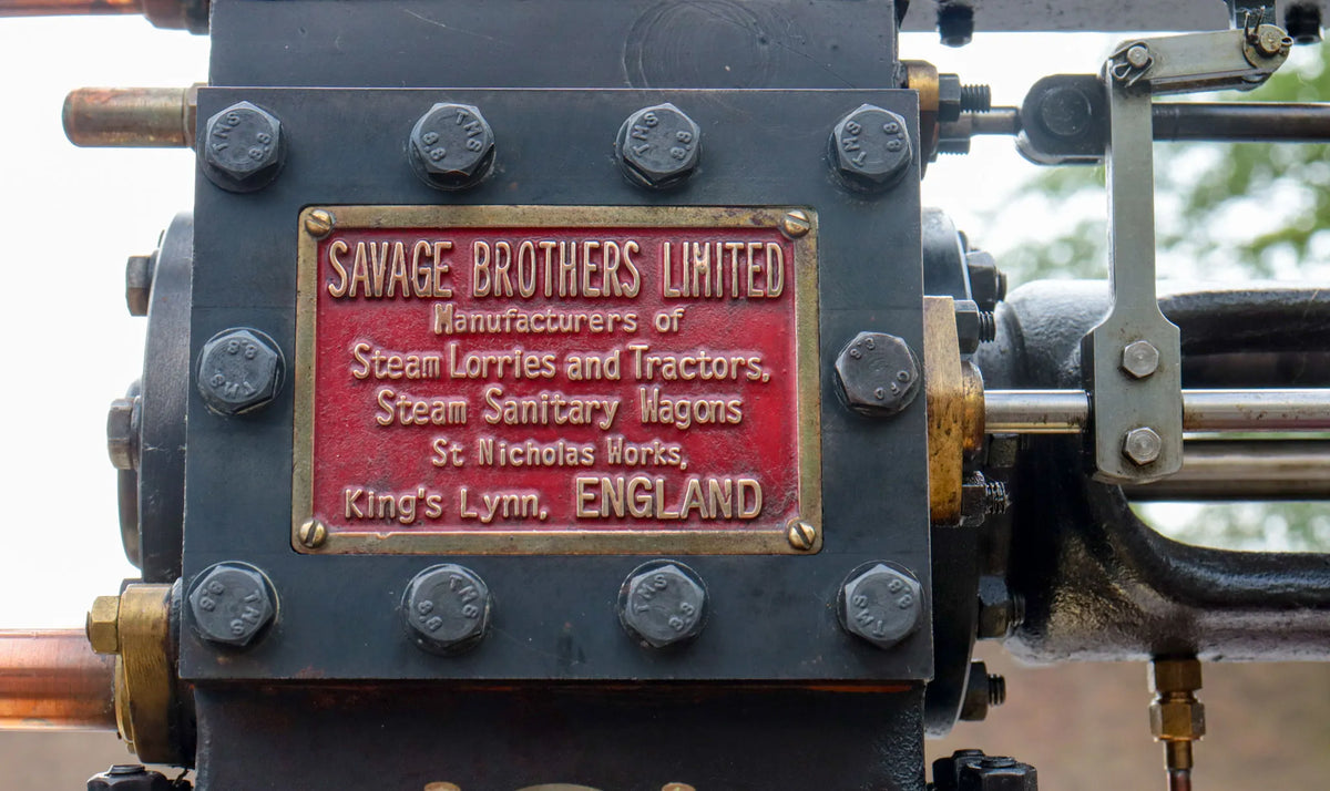 4 inch scale Savage "Little Samson" traction engine