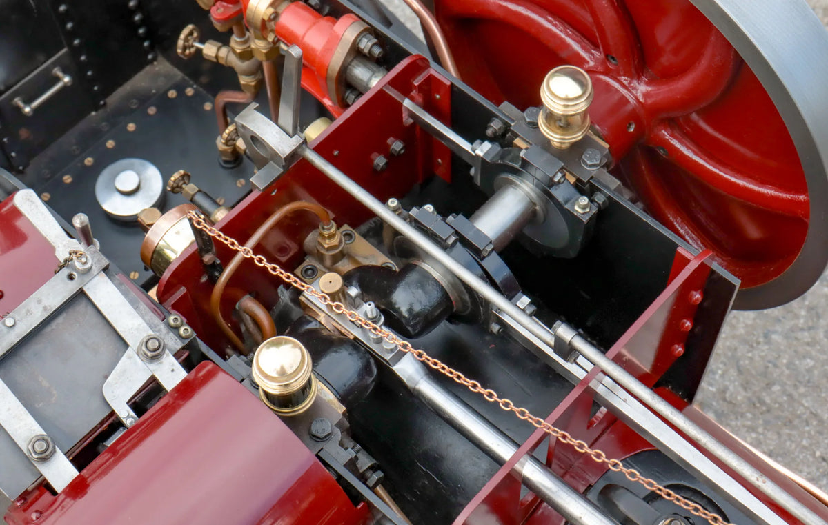 4 inch scale Savage "Little Samson" traction engine