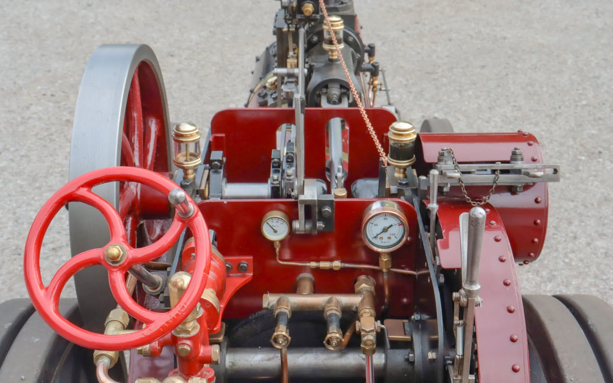 4 inch scale Savage "Little Samson" traction engine