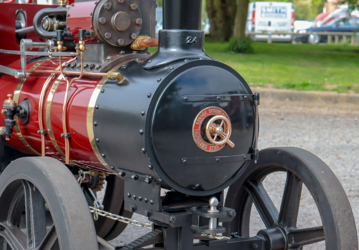 4 inch scale Savage "Little Samson" traction engine