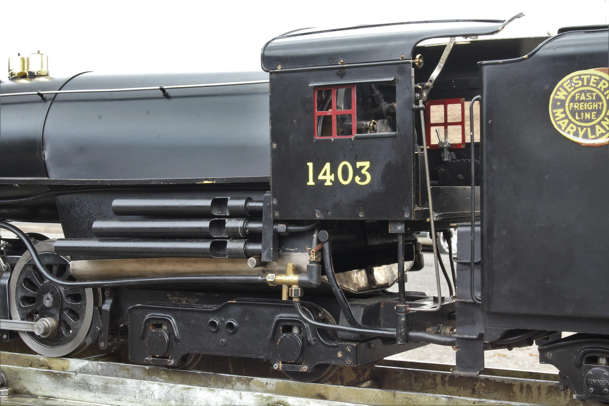 3 1/2 inch gauge Baldwin 4-8-4 "Columbia"