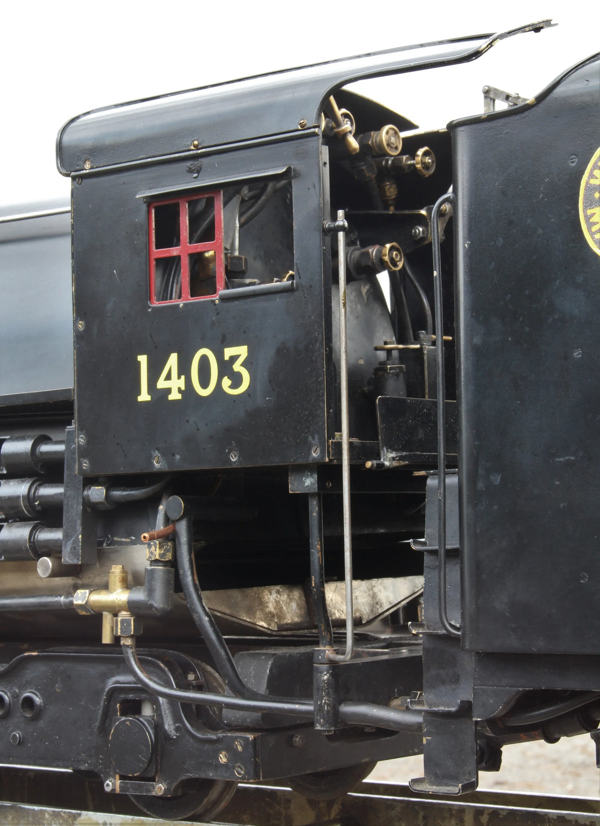 3 1/2 inch gauge Baldwin 4-8-4 "Columbia"