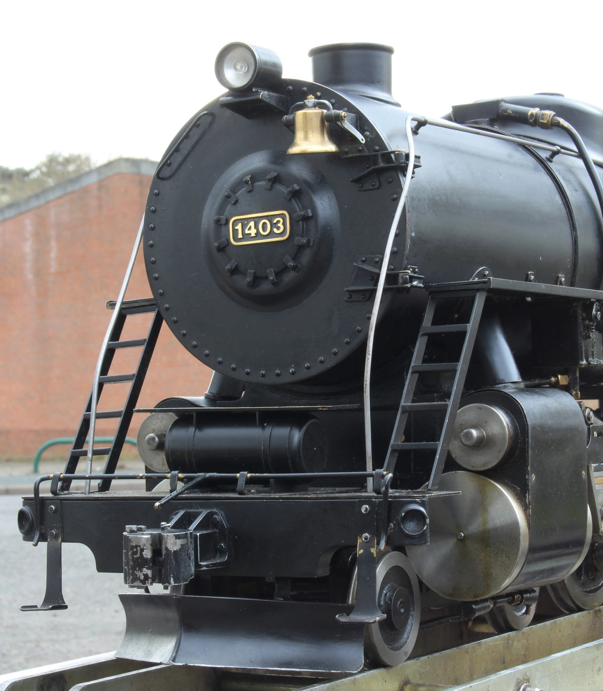 3 1/2 inch gauge Baldwin 4-8-4 "Columbia"