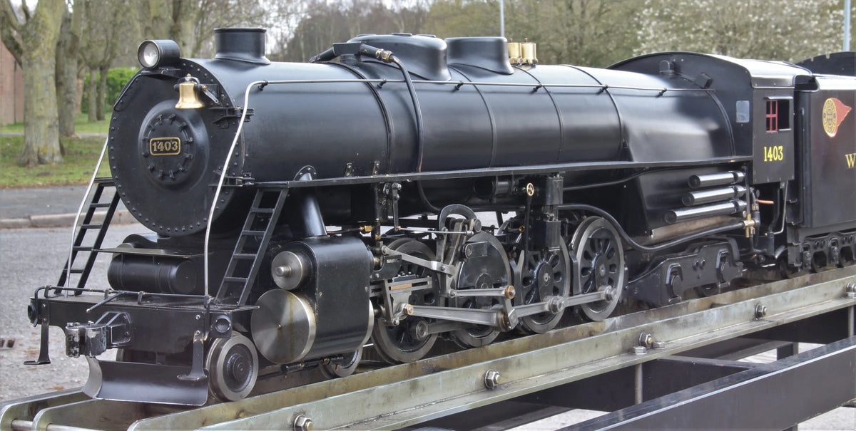 3 1/2 inch gauge Baldwin 4-8-4 "Columbia"