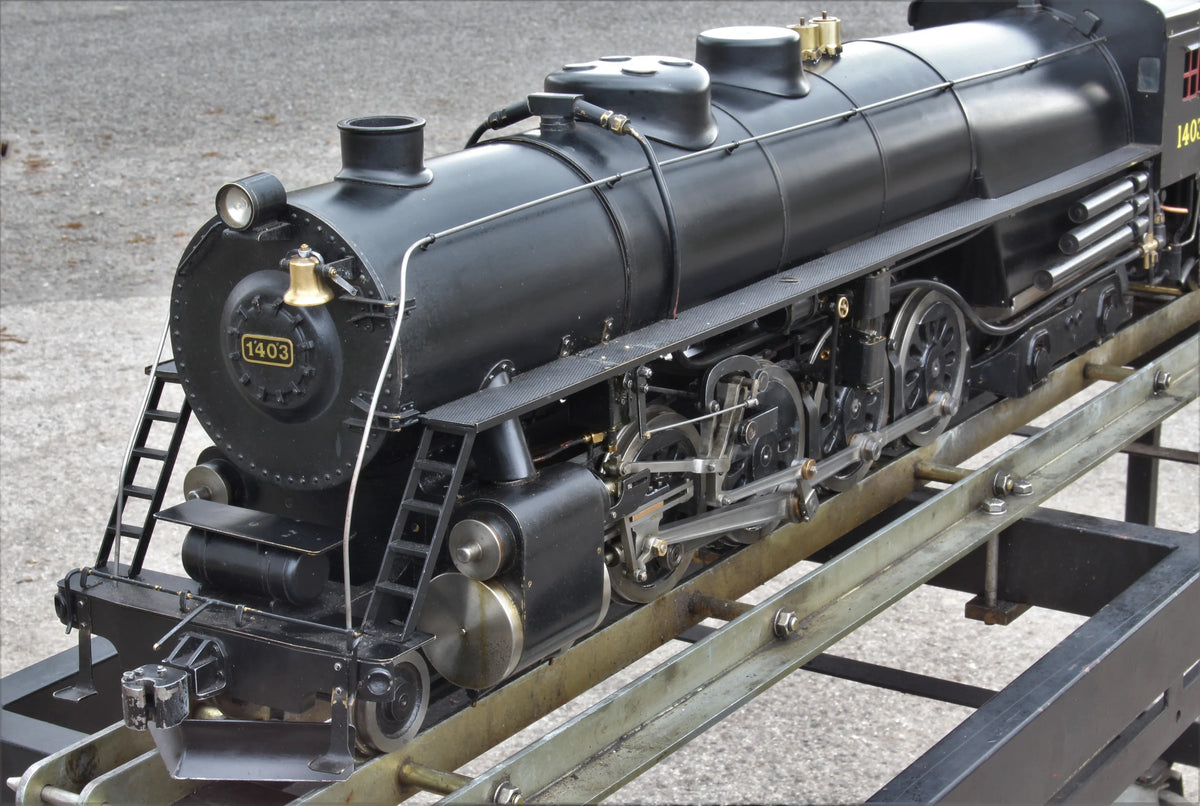 3 1/2 inch gauge Baldwin 4-8-4 "Columbia"