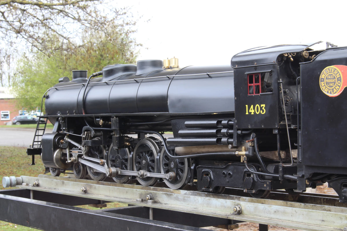 3 1/2 inch gauge Baldwin 4-8-4 "Columbia"