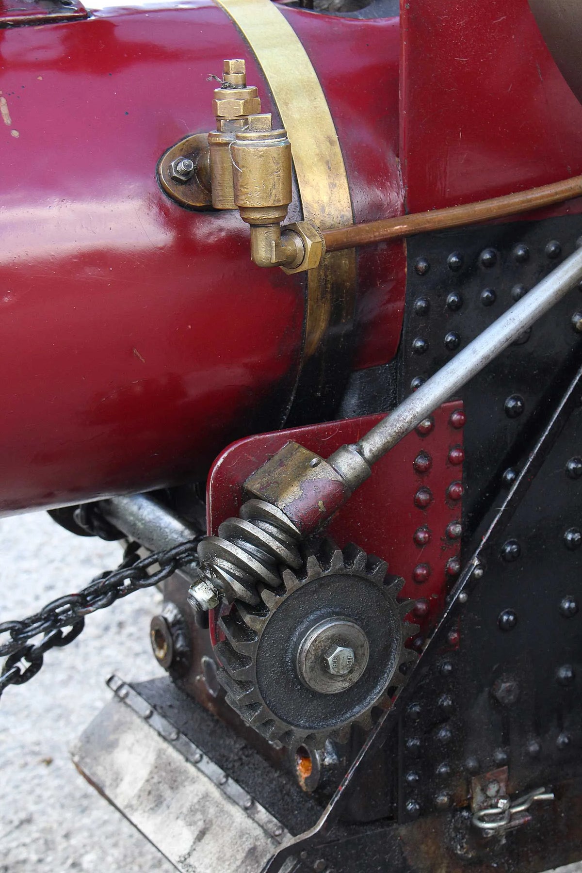 4 inch scale Burrell agricultural engine