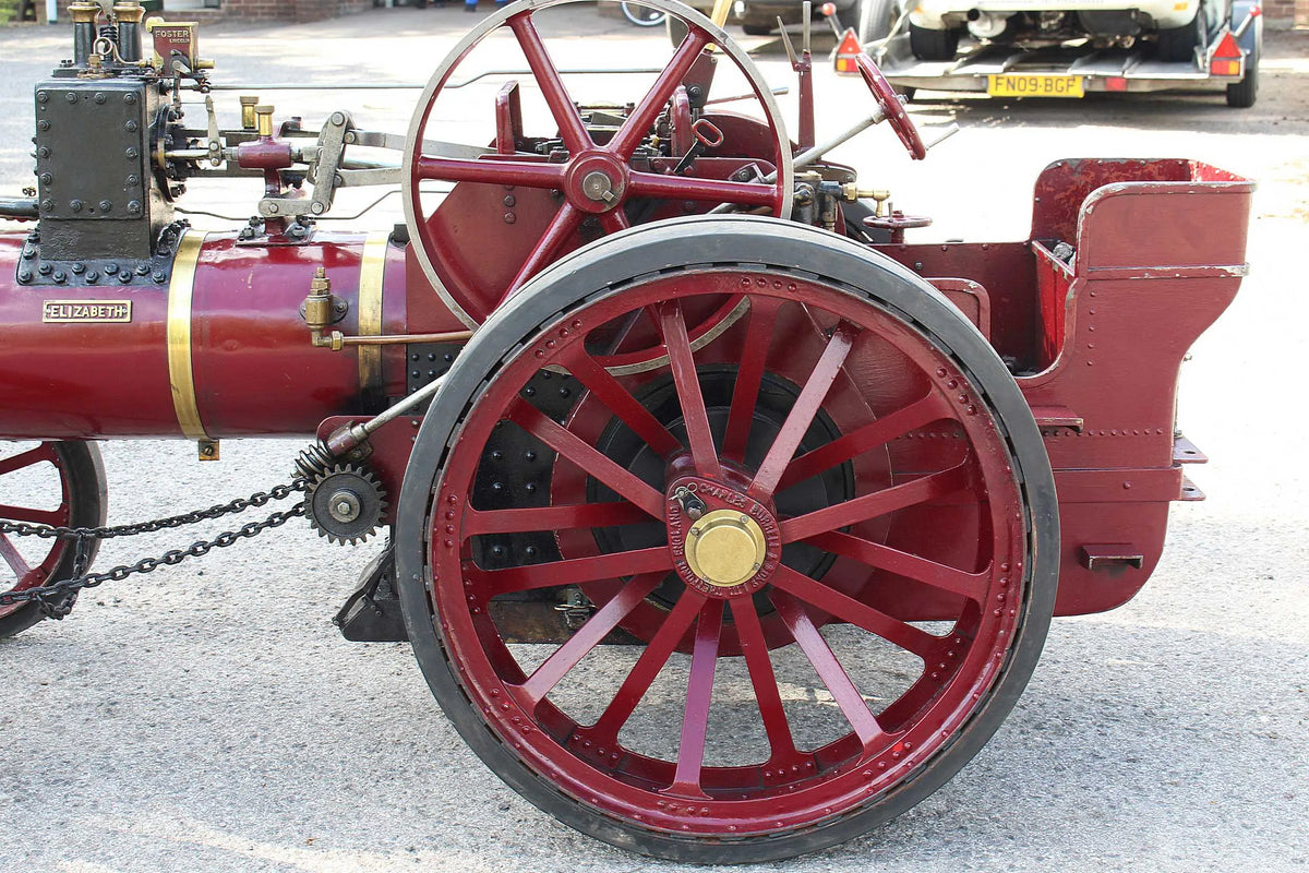 4 inch scale Burrell agricultural engine
