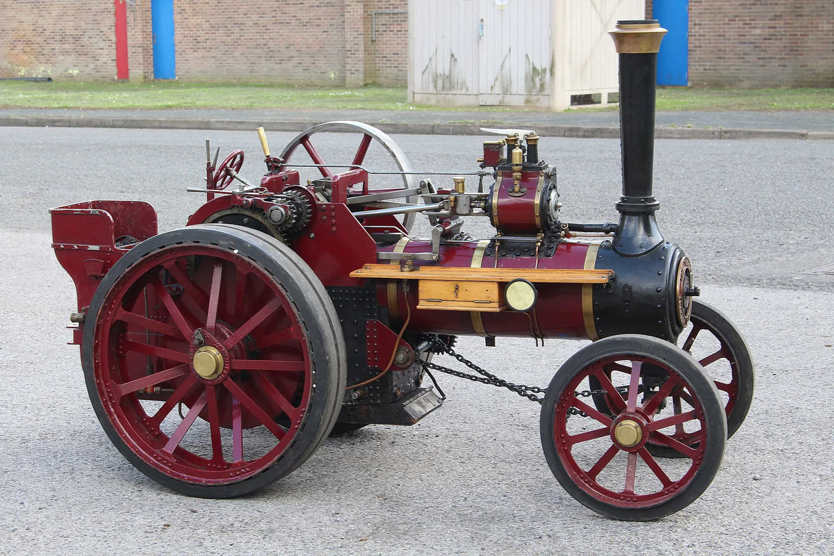 4 inch scale Burrell agricultural engine