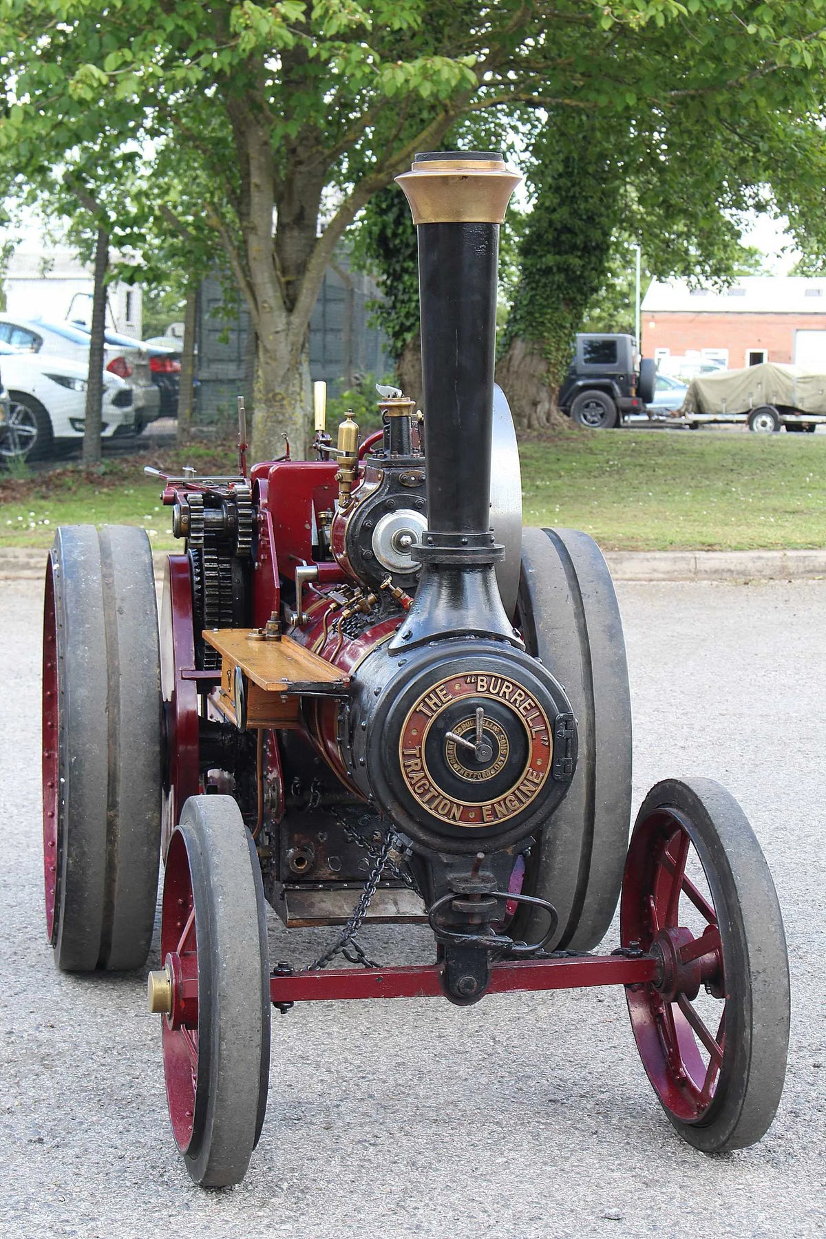 4 inch scale Burrell agricultural engine