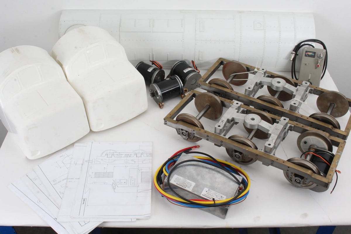 5 inch gauge Class 37 battery-electric