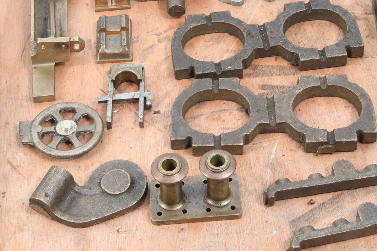 2 inch scale Burrell DCC parts and castings
