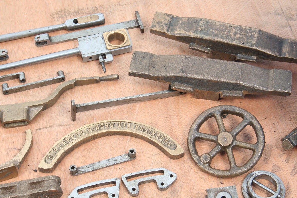 2 inch scale Burrell DCC parts and castings