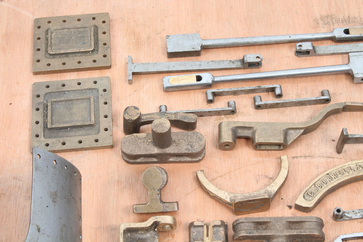 2 inch scale Burrell DCC parts and castings