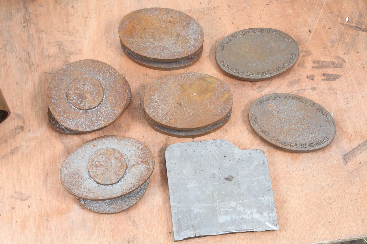 2 inch scale Burrell DCC parts and castings