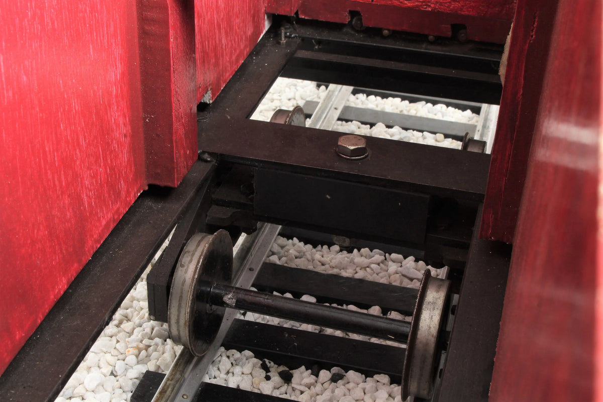 5 inch gauge bogie passenger truck