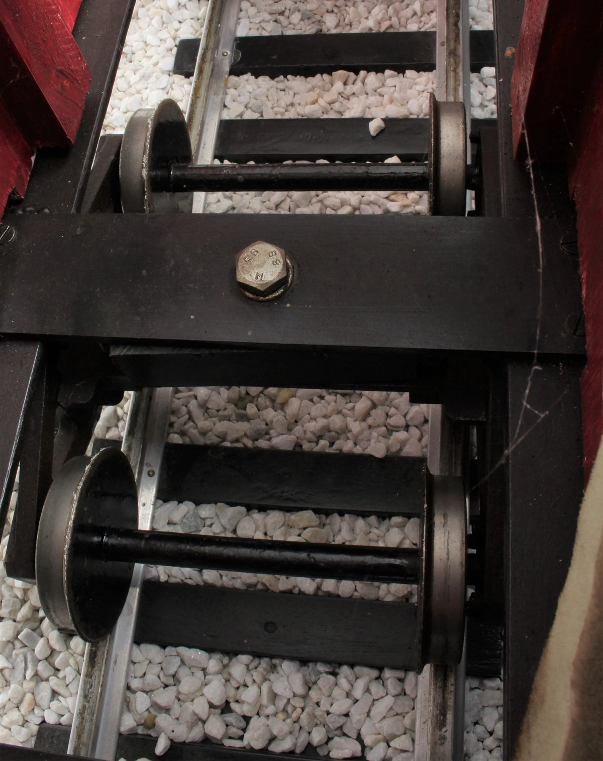 5 inch gauge bogie passenger truck