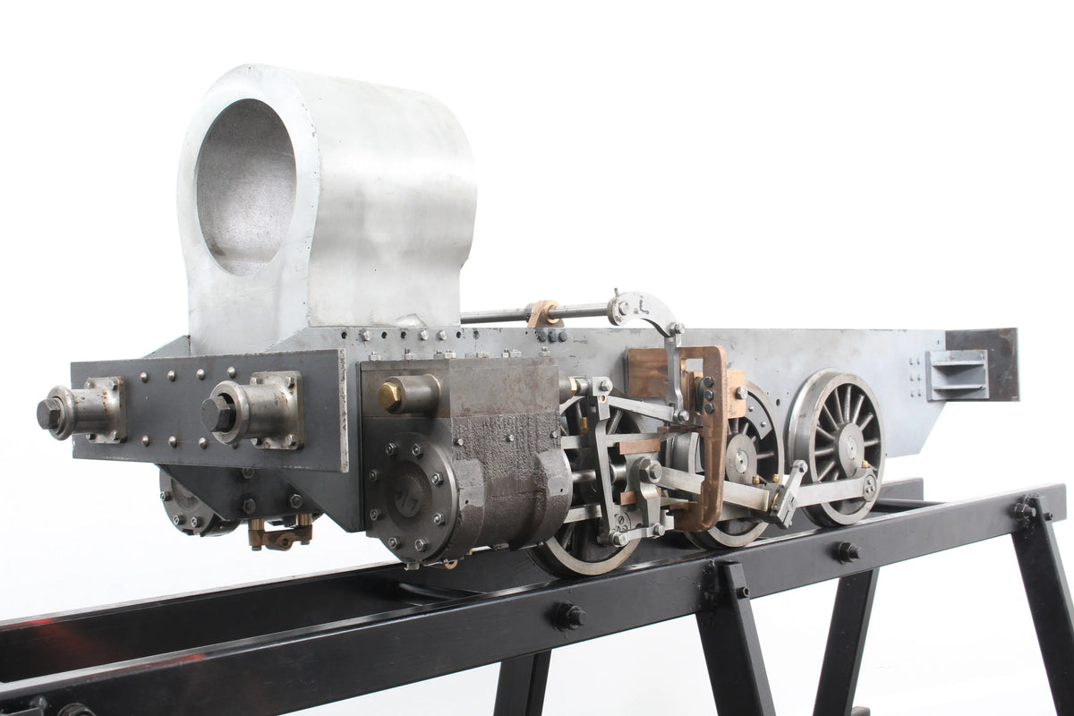 7 1/4 inch gauge "Hermes" 0-6-0T chassis, castings, boiler material