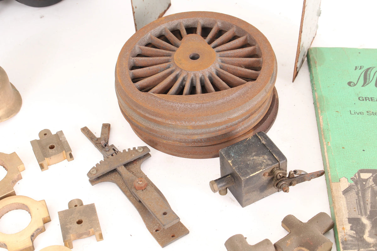 Part-built 3 1/2 inch gauge GNR Atlantic "Maisie"