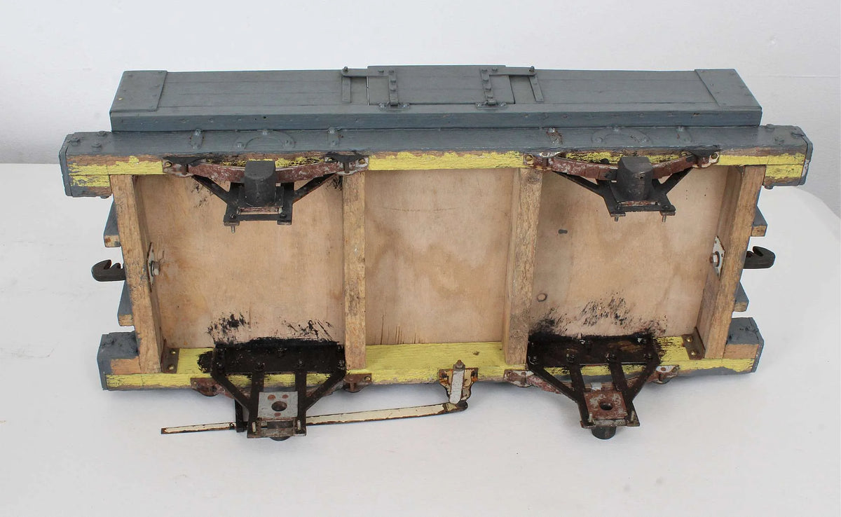 Ten part-built 5 inch gauge wagons