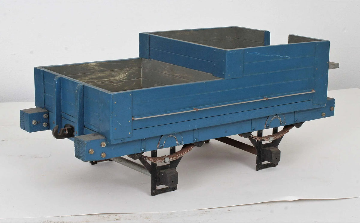 Ten part-built 5 inch gauge wagons