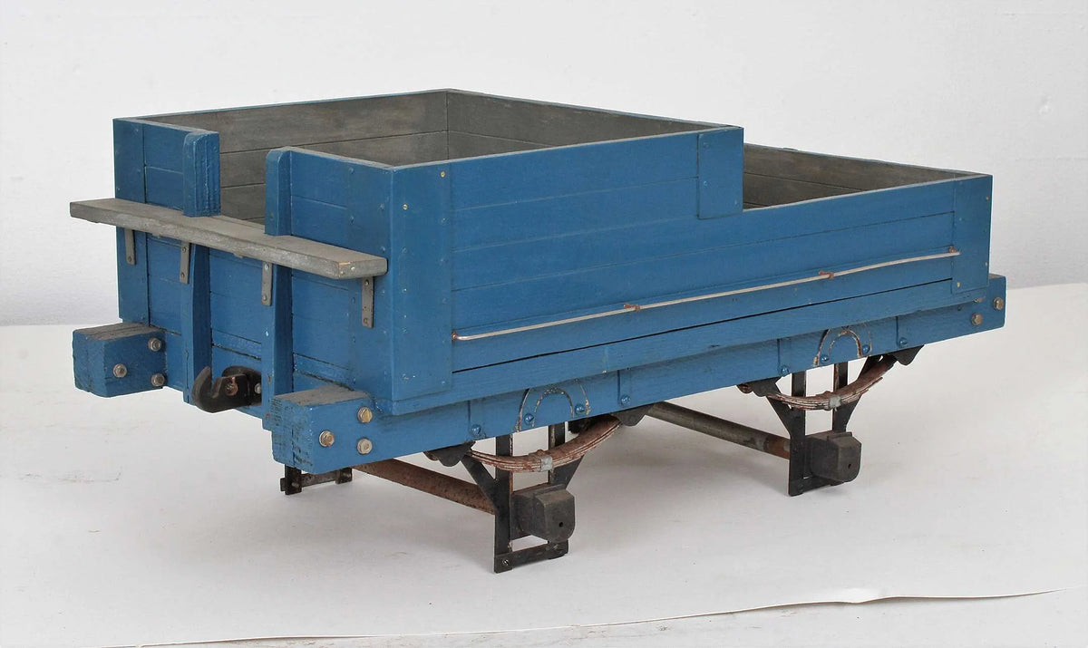 Ten part-built 5 inch gauge wagons