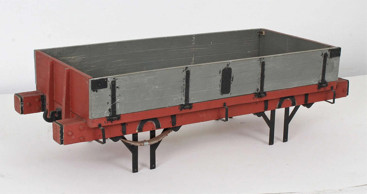 Ten part-built 5 inch gauge wagons
