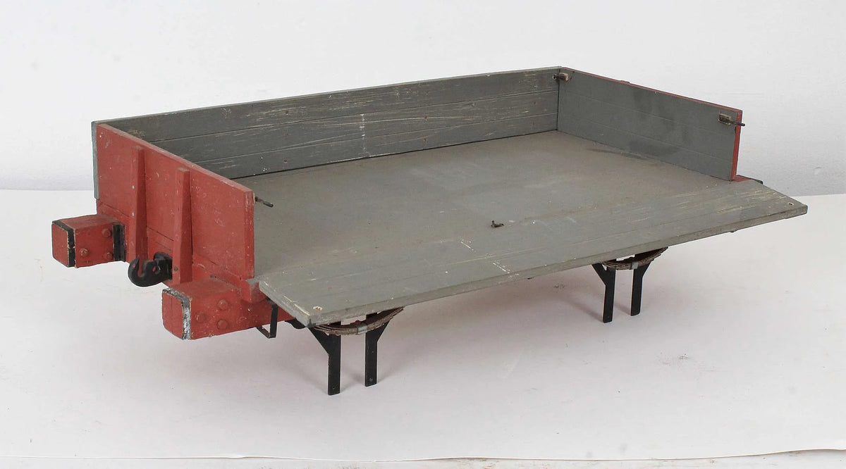 Ten part-built 5 inch gauge wagons