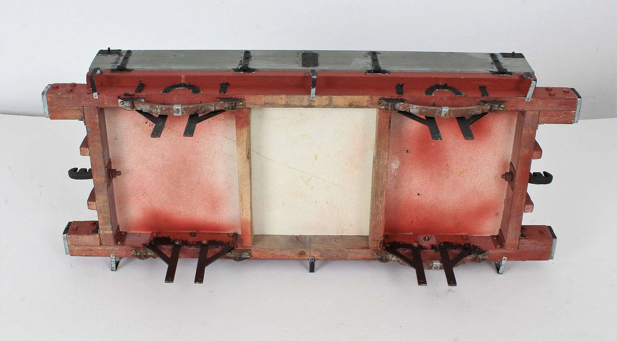 Ten part-built 5 inch gauge wagons