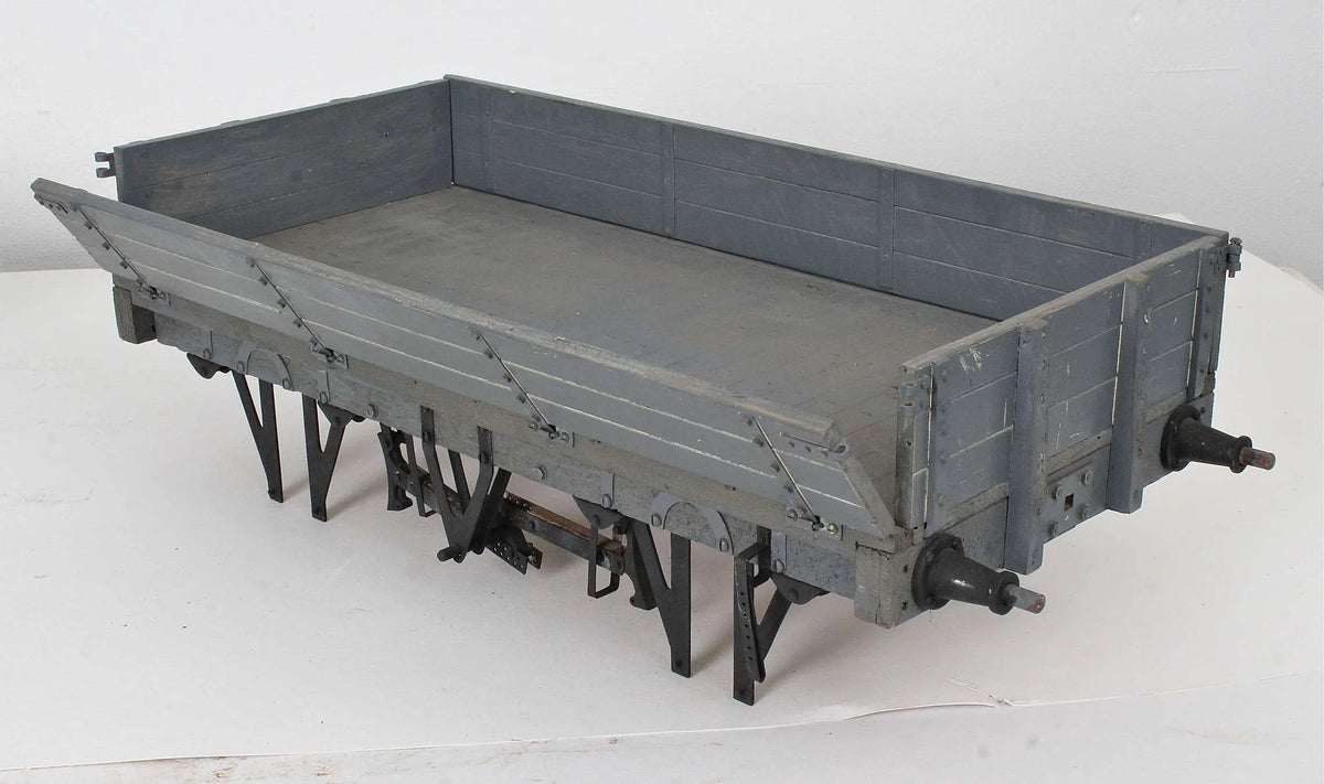 Ten part-built 5 inch gauge wagons