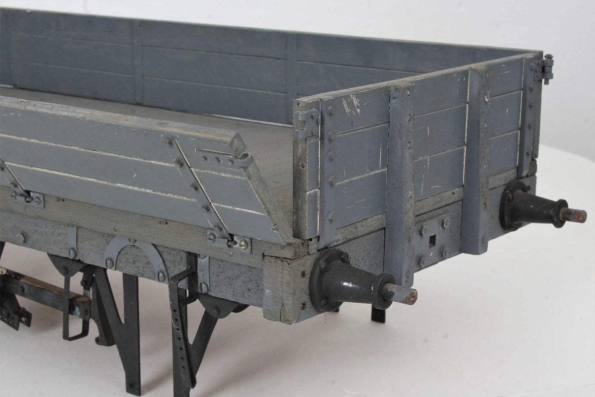 Ten part-built 5 inch gauge wagons