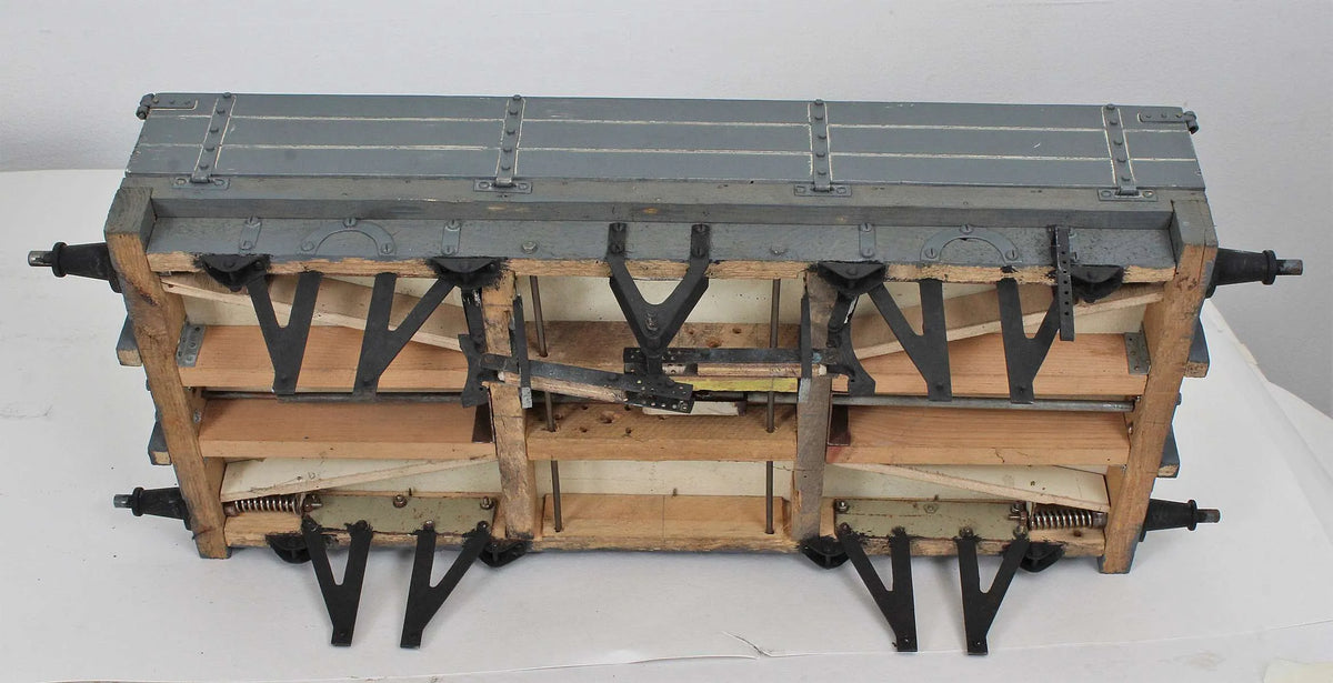 Ten part-built 5 inch gauge wagons