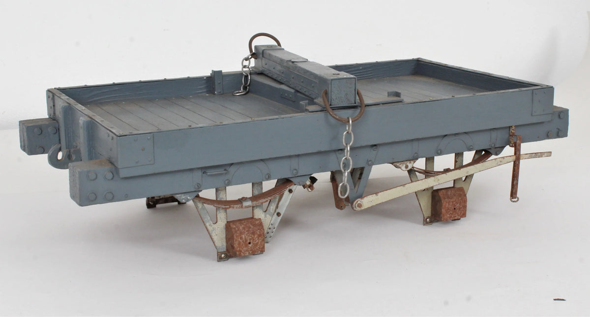 Ten part-built 5 inch gauge wagons