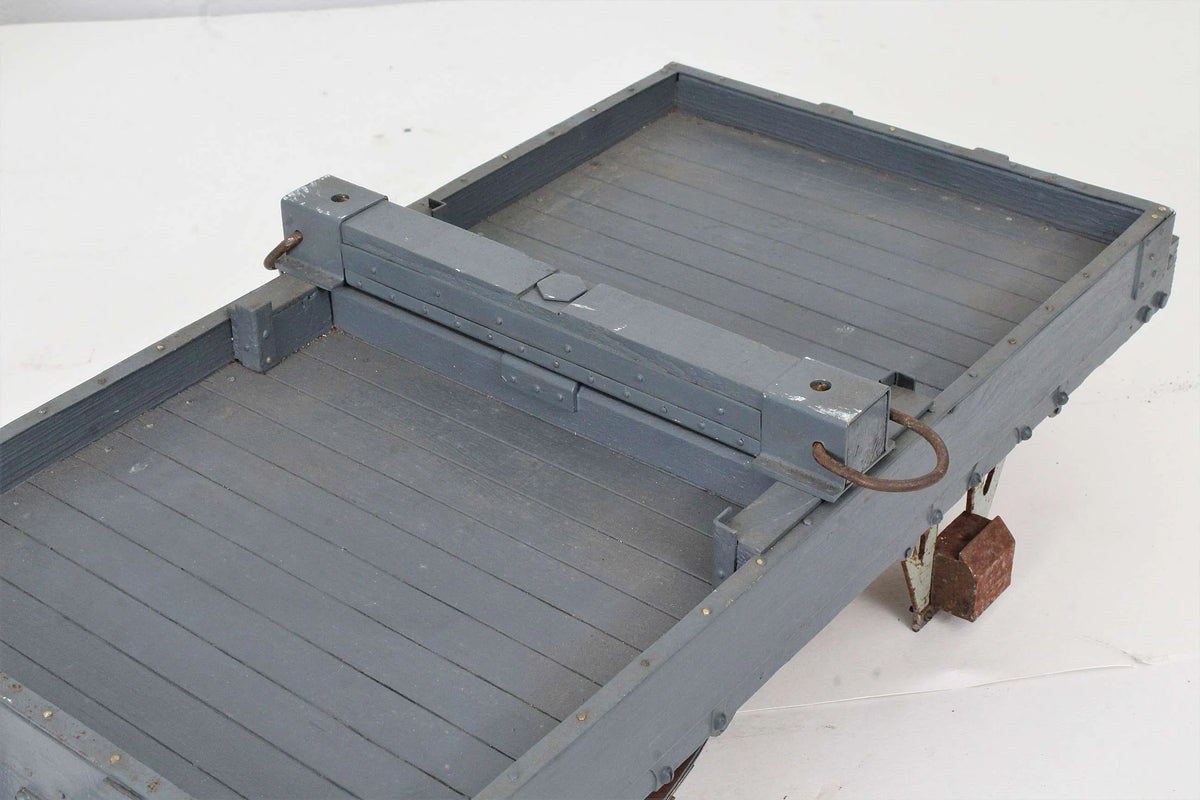 Ten part-built 5 inch gauge wagons