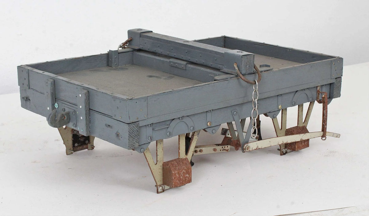 Ten part-built 5 inch gauge wagons