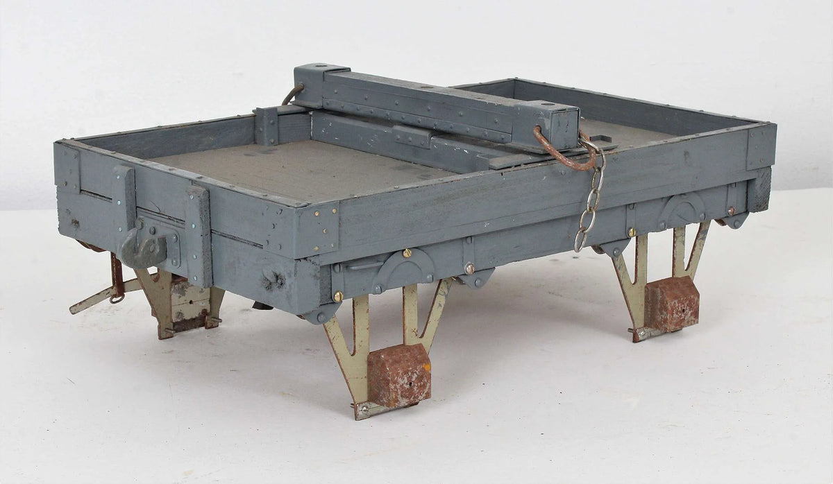 Ten part-built 5 inch gauge wagons