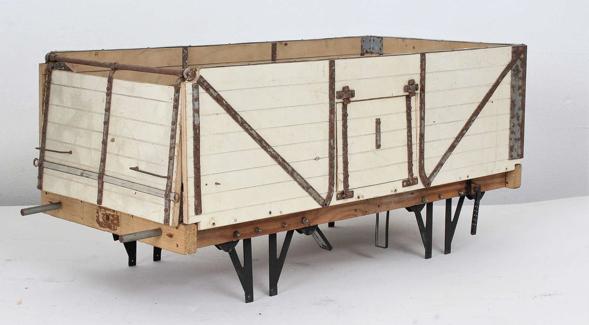 Ten part-built 5 inch gauge wagons