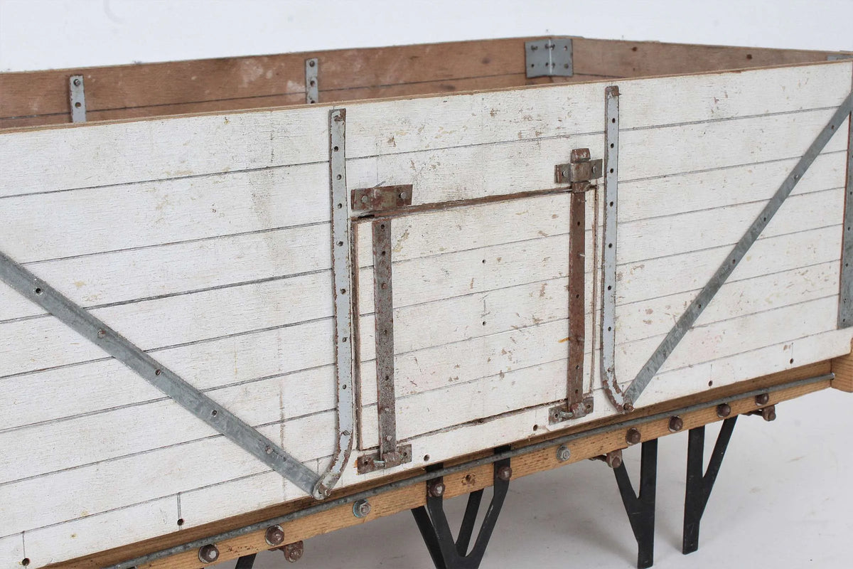 Ten part-built 5 inch gauge wagons