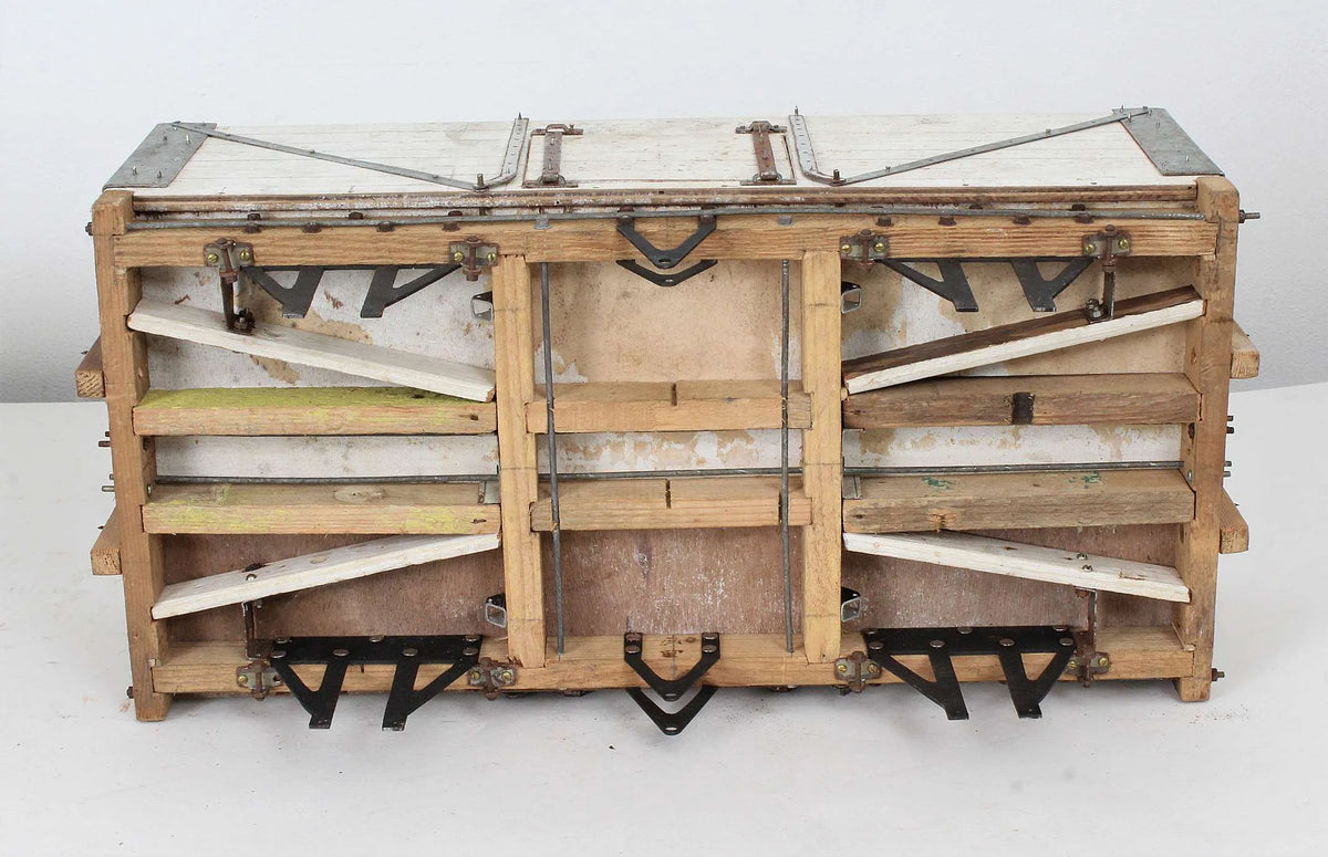 Ten part-built 5 inch gauge wagons